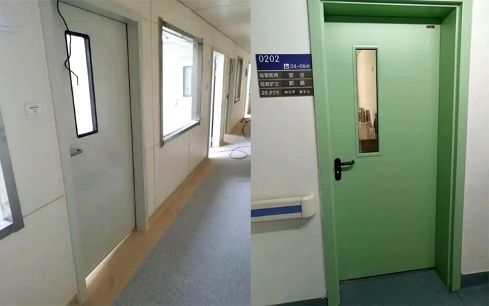 醫院門選用潔凈門而不用木門的原因